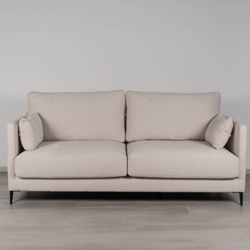 Sofá 3 Plazas Funny Beige Claro | Muebles Benítez