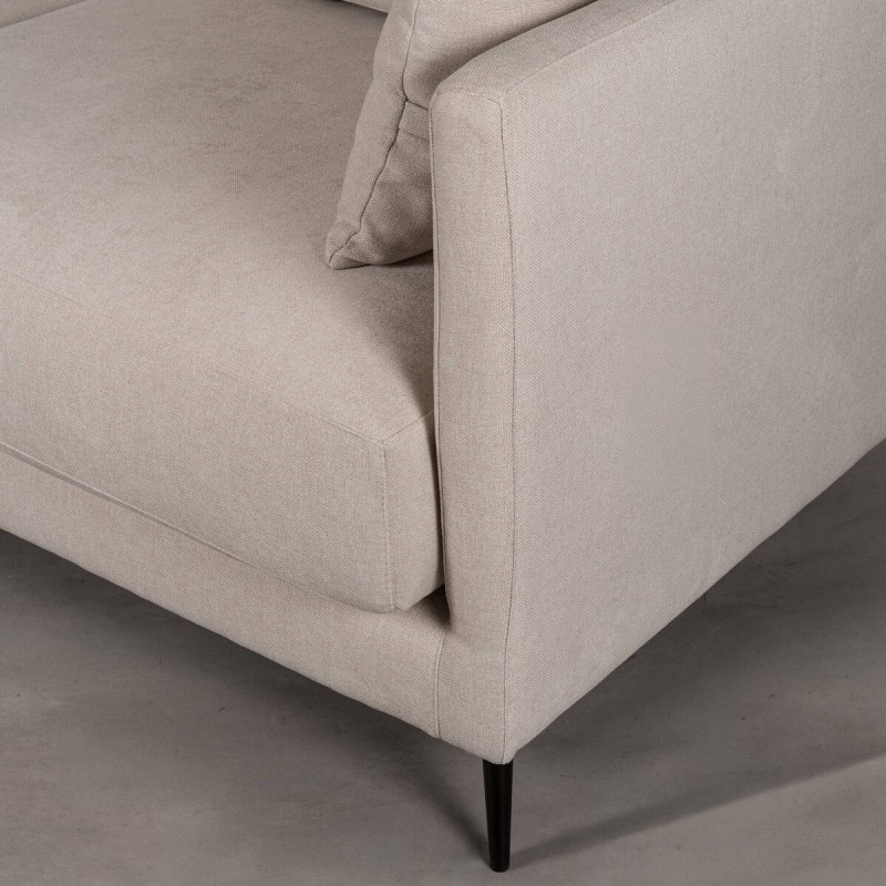 Sofá 3 Plazas Funny Beige Claro | Muebles Benítez