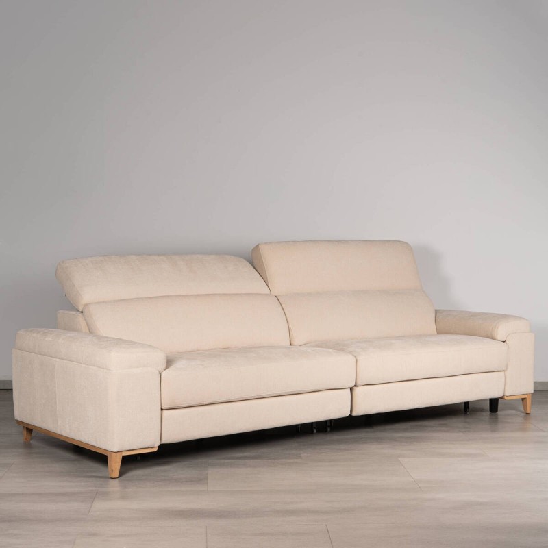Sofá Deslizante Sense 3 Plazas en Crema 280 cm