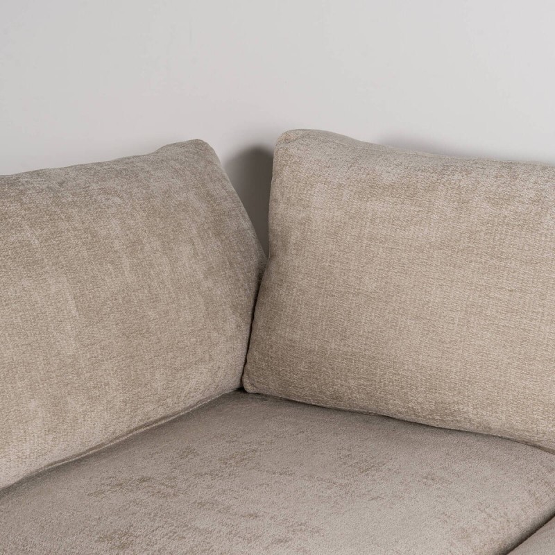 Sofá Chaise Longue Queen Derecha Beige Arena | Muebles Benítez