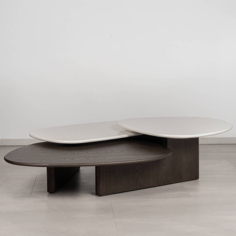 Arosa Organic 3-Level Coffee Table | Muebles Benítez