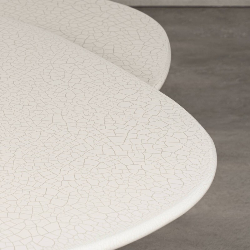 Mesa de Centro Arosa Orgánica de 3 Alturas | Muebles Benítez