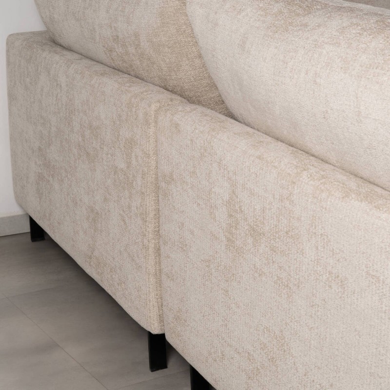 Sofá Chaise Longue Queen Derecha Beige Arena | Muebles Benítez