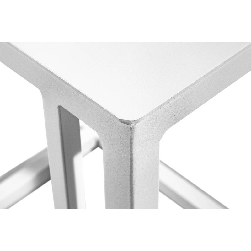 Mesa auxiliar exterior aluminio 35.5 x 42.5 x 50cm