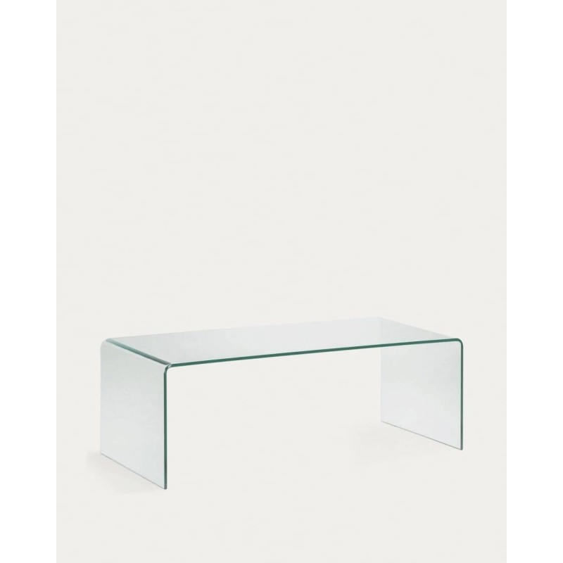 Mesa de centro Burano de cristal templado 110 x 50 cm