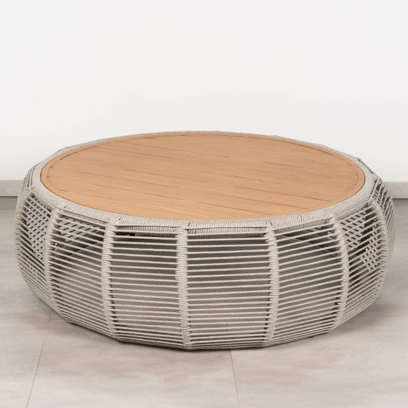 Mesa Nela exterior | Cuerda y Tablero Madera | Muebles a Benítez