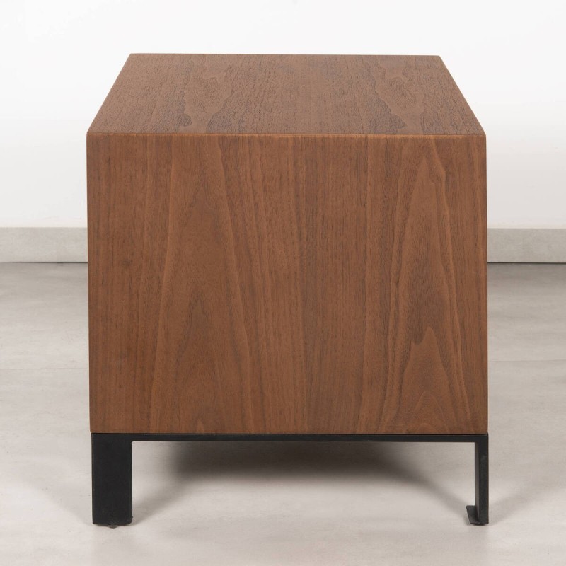 Mesita de Noche Frame Nogal | Muebles Benítez