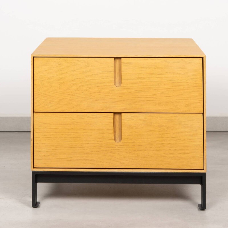 Mesita de Noche Frame Roble | Muebles Benítez