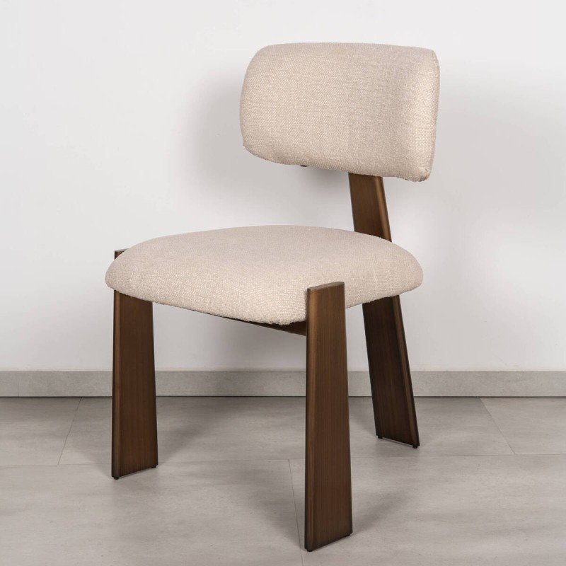 Silla de Comedor Lastovo 3 patas beige | Muebles Benítez