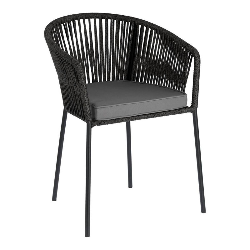 Silla yanet negro 56x55x79cm