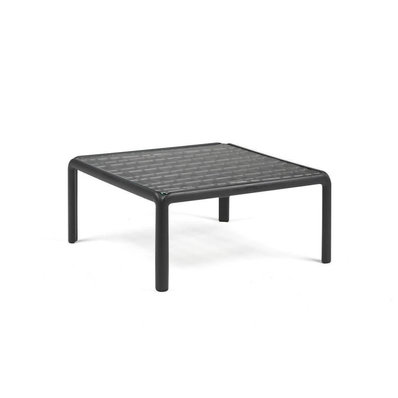 Mesa komodo color antracita con cristal
