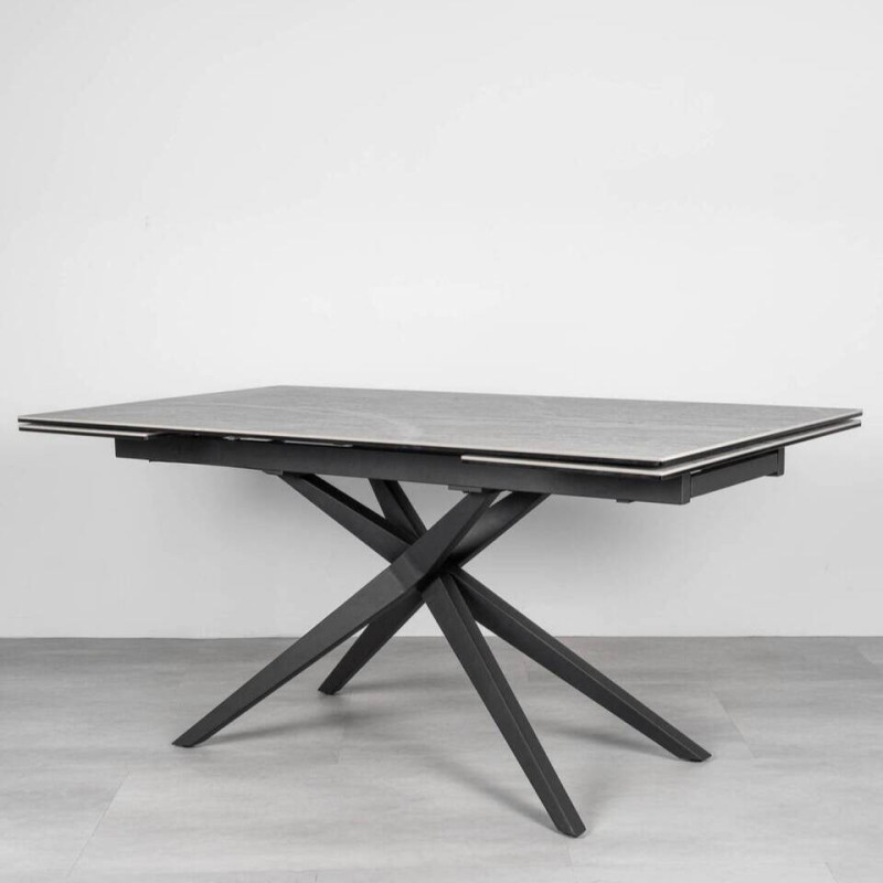 Mesa extensible cerámica gris | Muebles Benítez