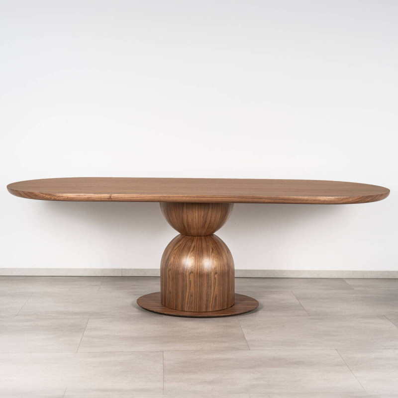 Mesa Comedor Nera Nogal Orgánica 240cm | Muebles Benítez