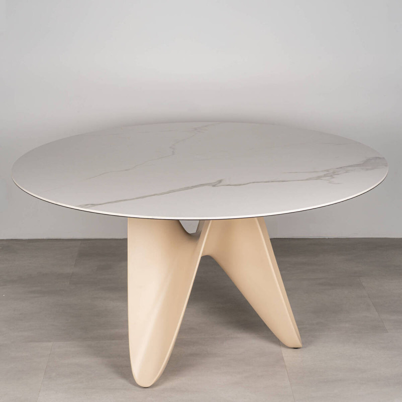 Jandia Round Dining Table 138 cm | Muebles Benítez