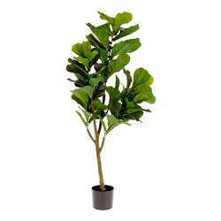 Plantas artificiales y maceteros